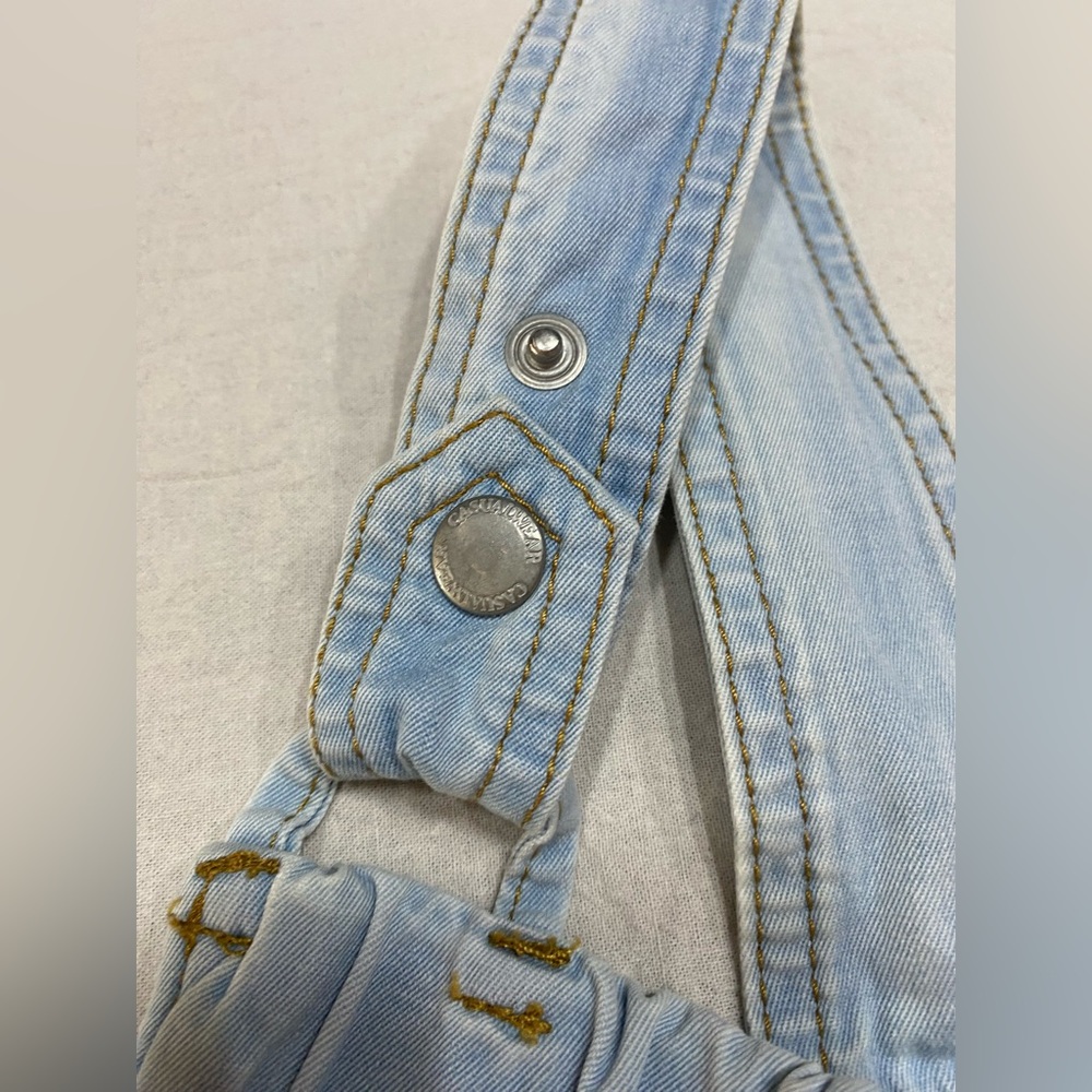 European denim overall sundress. Size 38 - Picture 3 of 9